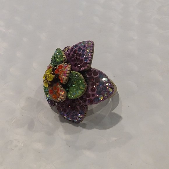 KIRKS FOLLY "Garden Of Eden" Ring. Size 6. - Picture 8 of 16